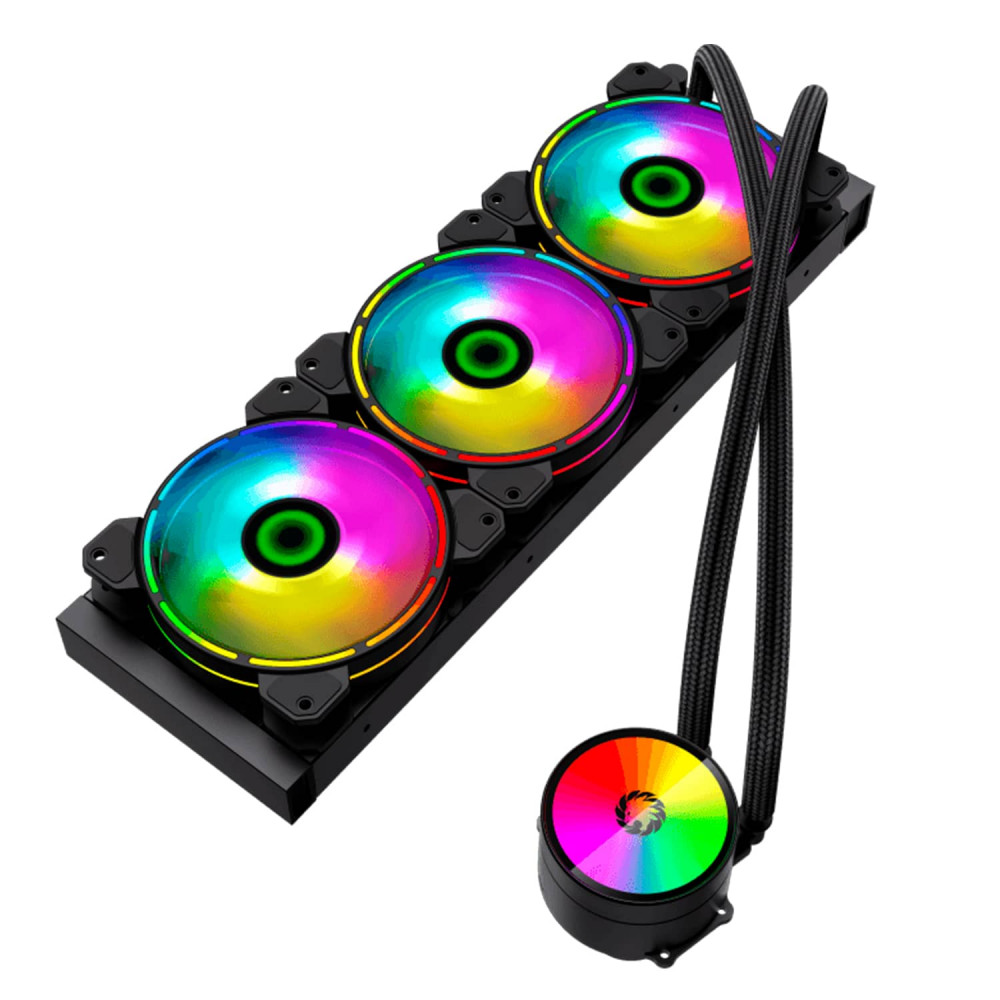 COOLER GAMEMAX ICECHILL 360 ARGB RAINBOW LIQUIDO 397x119.2x27.5mm