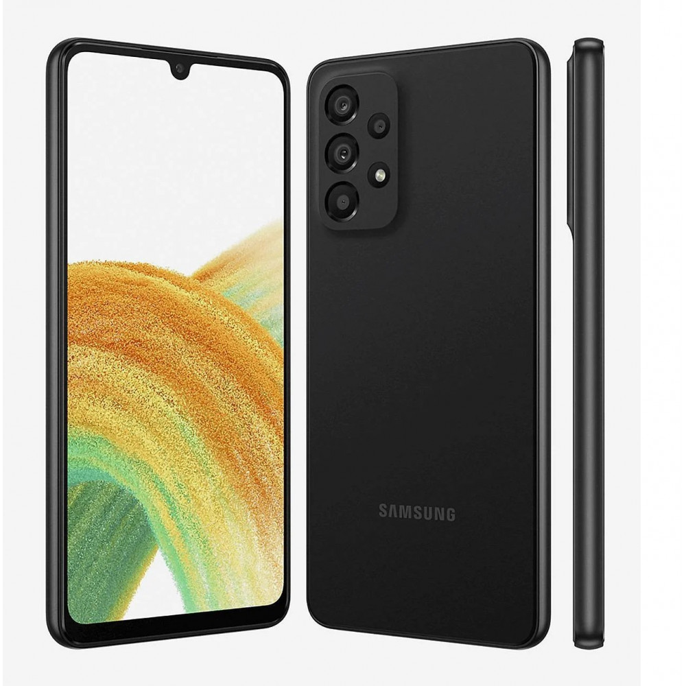 CELULAR SAMSUNG GALAXY A33 NEGRO 5G 6GB RAM / 128GB 6.4" 48MP/13MP ANDROID