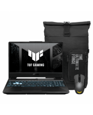 LAPTOP GAMER ASUS TUF FA506IHRB-HN081 / PROCESADOR AMD RYZEN 5 4600H / 8GB RAM / 512GB SSD SOLIDO / 4GB GTX1650 / 15,6" FHD