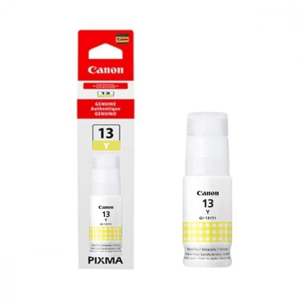 TINTA CANON GI13Y AMARILLA TINTA CANON GI13Y AMARILLA