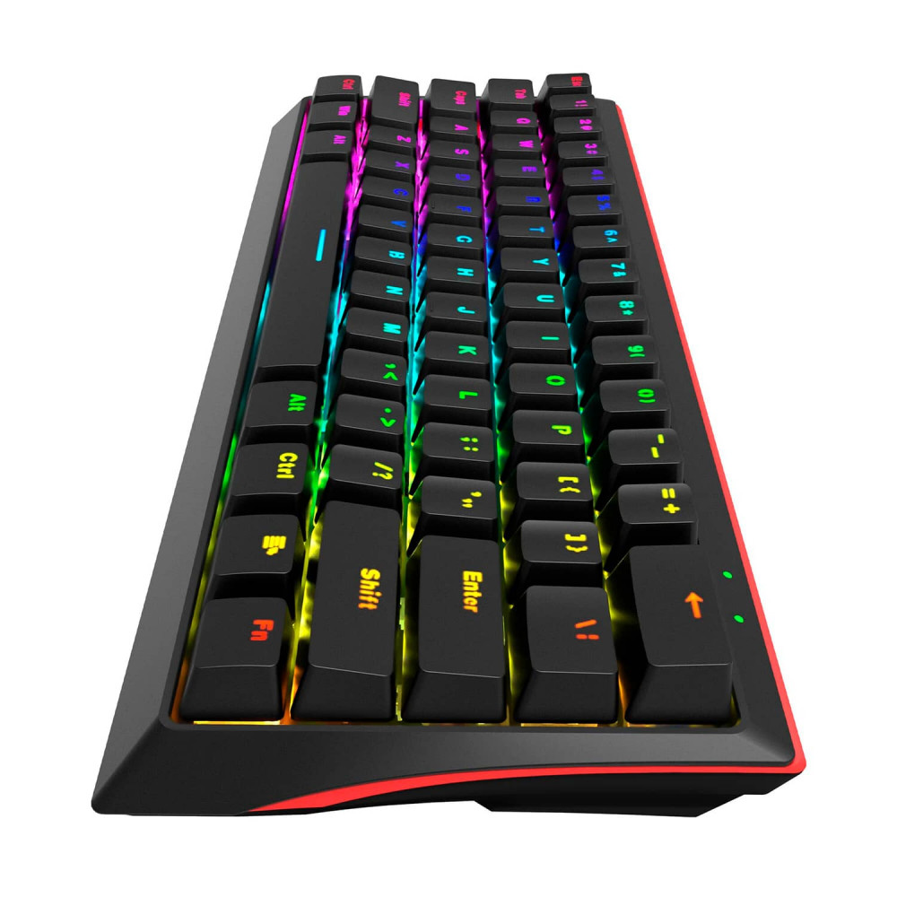 TECLADO MARVO KG962 EN-R USB MECH (60%) RED SWITCH