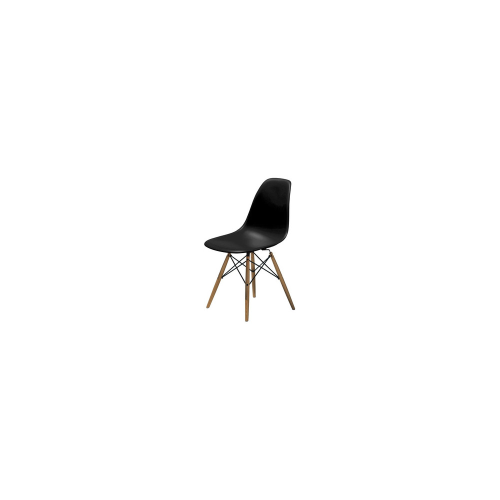 SILLA NITRON MINIMALISTA NEGRA