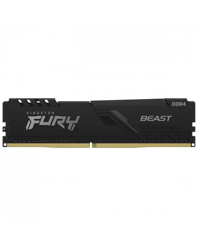 MEMORIA KINGSTON 8GB DDR4-3600 HYPER FURY BEAST NEGRA