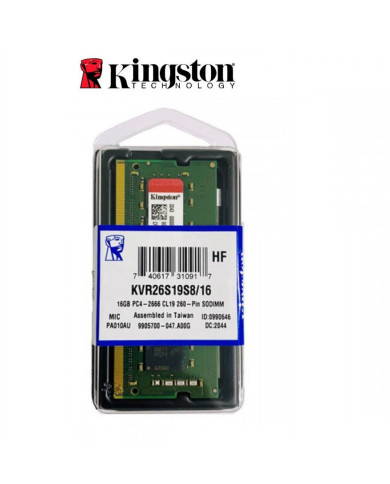 MEMORIA KINGSTON 16GB DDR4-2666 SODIMM