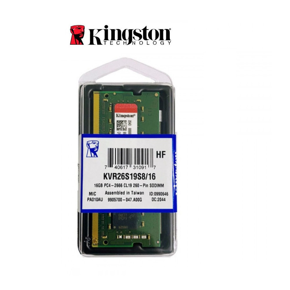 MEMORIA KINGSTON 16GB DDR4-2666 SODIMM