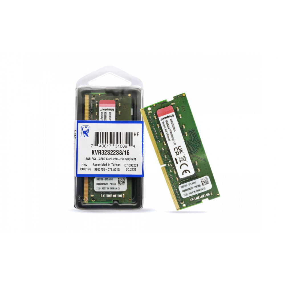 MEMORIA KINGSTON 16GB 3200 SODIMM