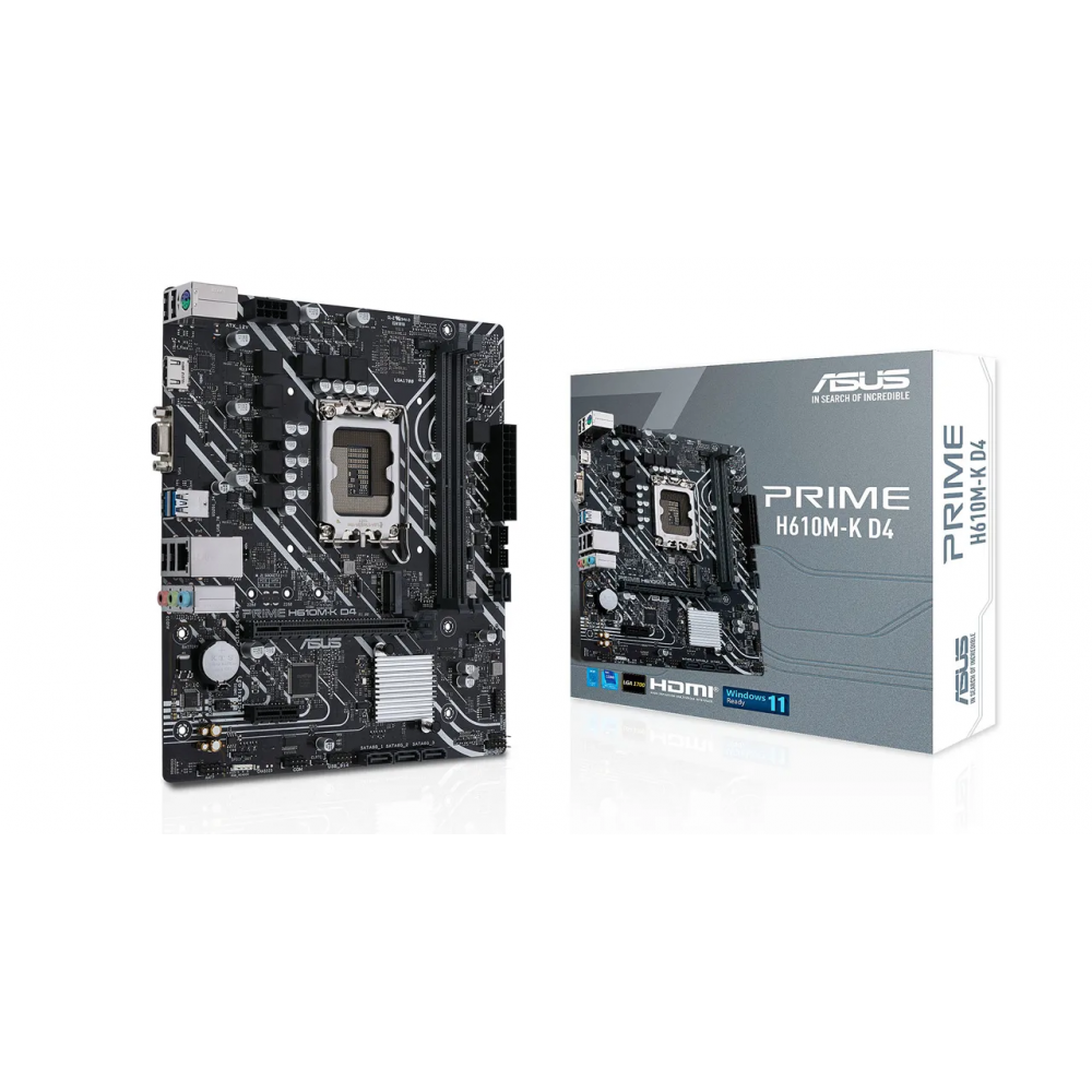 MAINBOARD ASUS H610M-K D4 PRIME LGA 1700 DDR4-3200