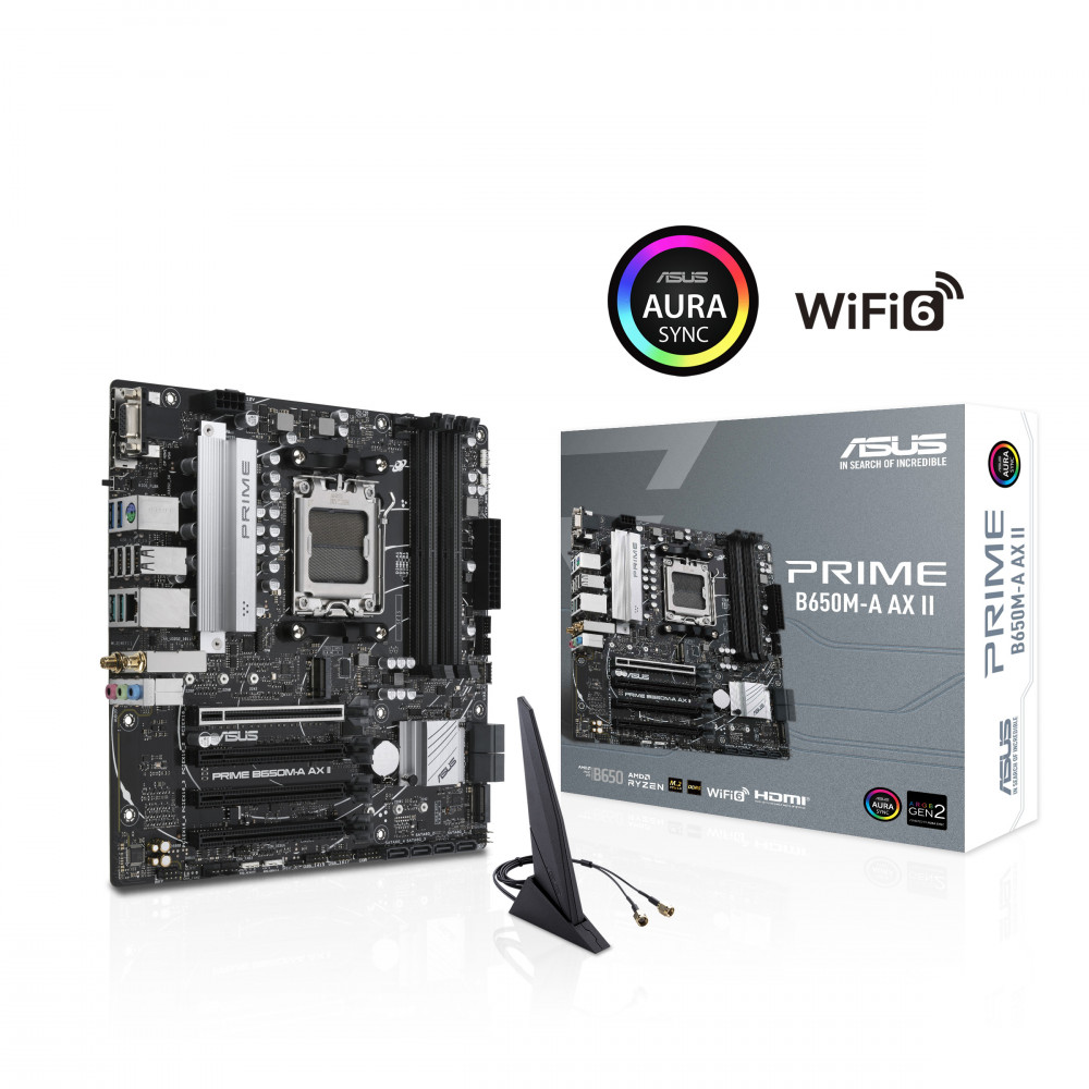 MAINBOARD ASUS B650M-A WIFI PRIME DDR5 ARGB