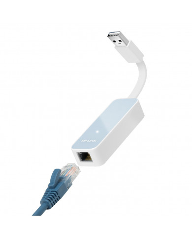 HUB TP-LINK UE200 USB2.0 + RJ45 ETHERNET 10/100MBPS PORTABLE