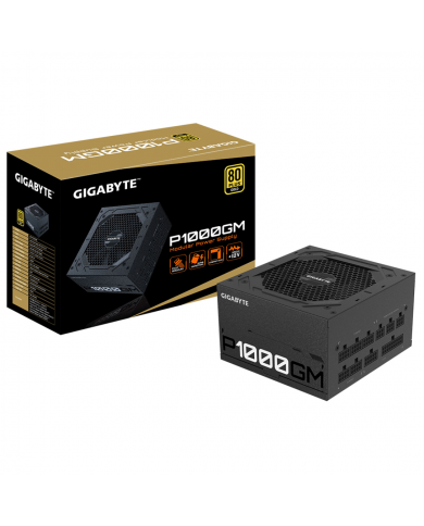 FUENTE DE PODER GIGABYTE P1000GM 80P GOLD MODULAR