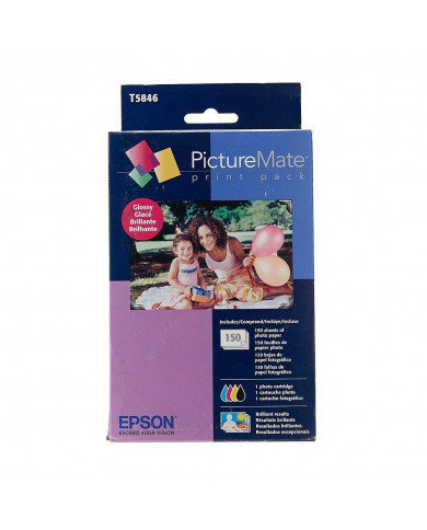 CARTUCHO PICTUREMATE EPSON PM-200 150 HOJAS T5846