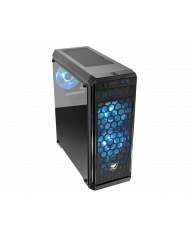 CASE COUGAR MX330-G AIR NEGRO VIDRIO