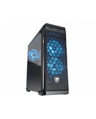 CASE COUGAR MX330-G AIR NEGRO VIDRIO