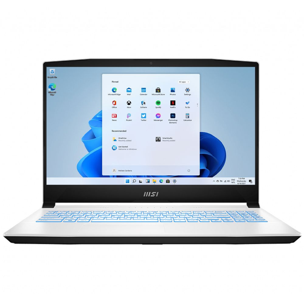 LAPTOP MSI SWORD 15 A12UE-605US / INTEL CORE i7-12650H / 16GB RAM / 1TB SSD / VIDEO 6GB RTX3060 / 15.6" FHD