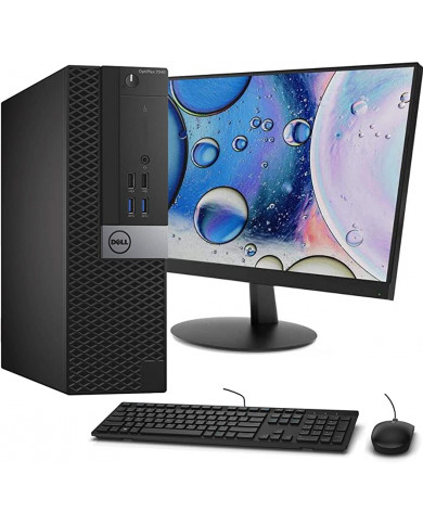 CPU DELL OPTIPLEX GX7040/i7-6700/8GB/500GB + MONITOR 22 (REACONDICIONADO)