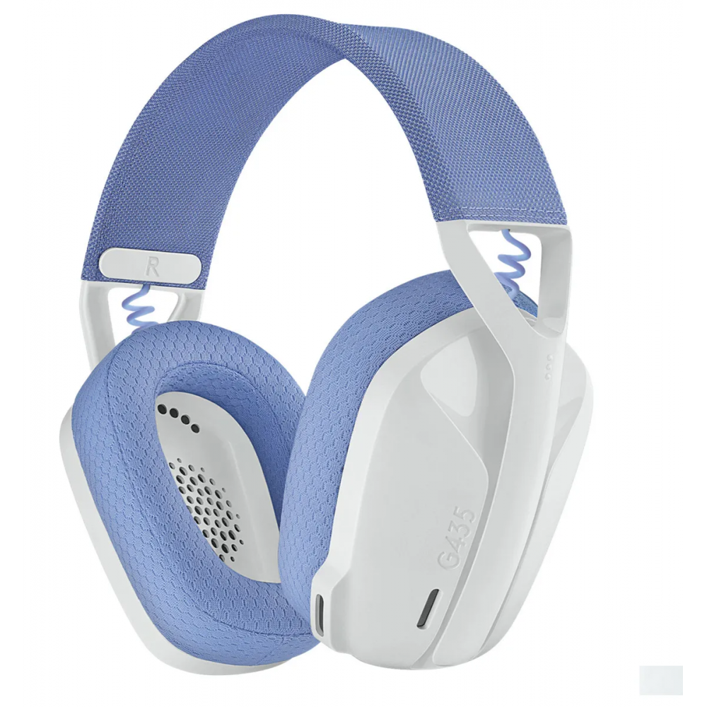 HEADSET LOGITECH G435 BLUETOOTH BLANCA/AZUL