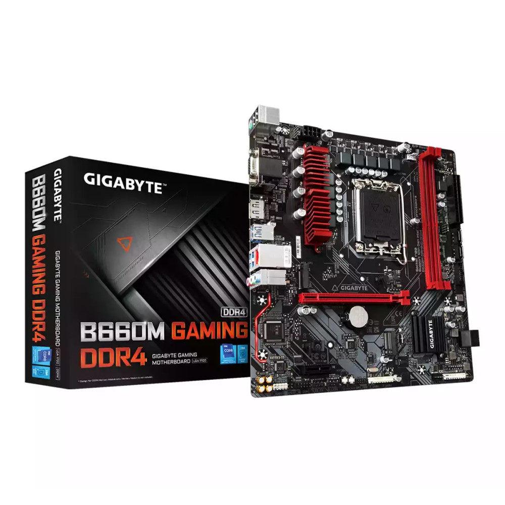 MAINBOARD GIGABYTE B660M GAMING LGA1700 DDR4 12GEN