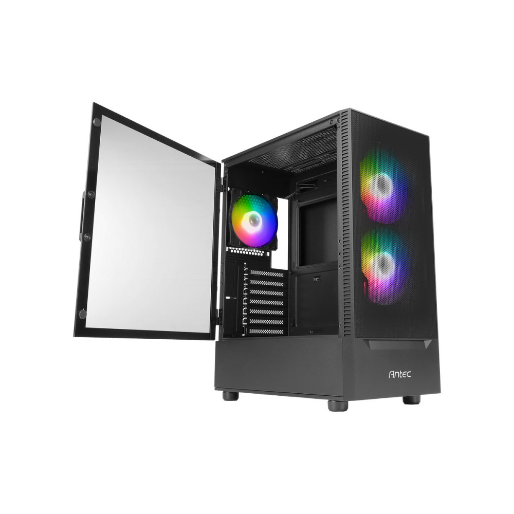 CASE ANTEC NX410 ARGB 2FAN 140MM NEGRO VIDRIO TEMPLADO