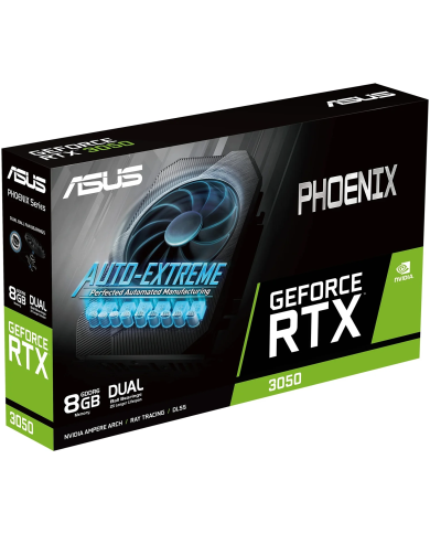 TARJETA DE VIDEO ASUS 8GB RTX 3050 PHOENIX DUAL
