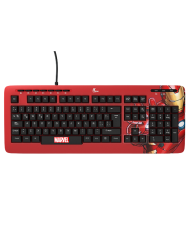 TECLADO XTECH XTK-M401CA USB SLIM CAPITAN AMERICA MARVEL