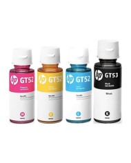 TINTA HP GT52 PACK (C, M, Y) + GT53 (BK) 90ML ORIGINALES