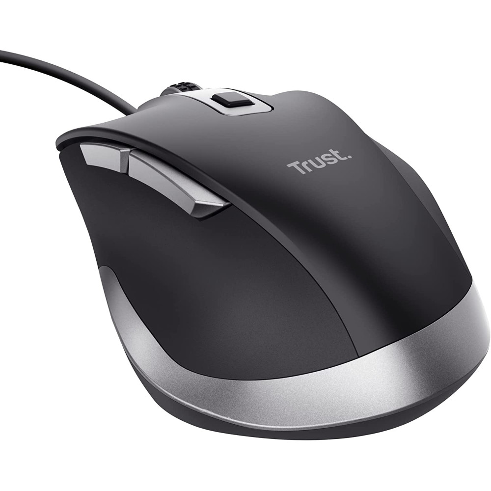 MOUSE USB TRUST FYDA ERGONOMICO