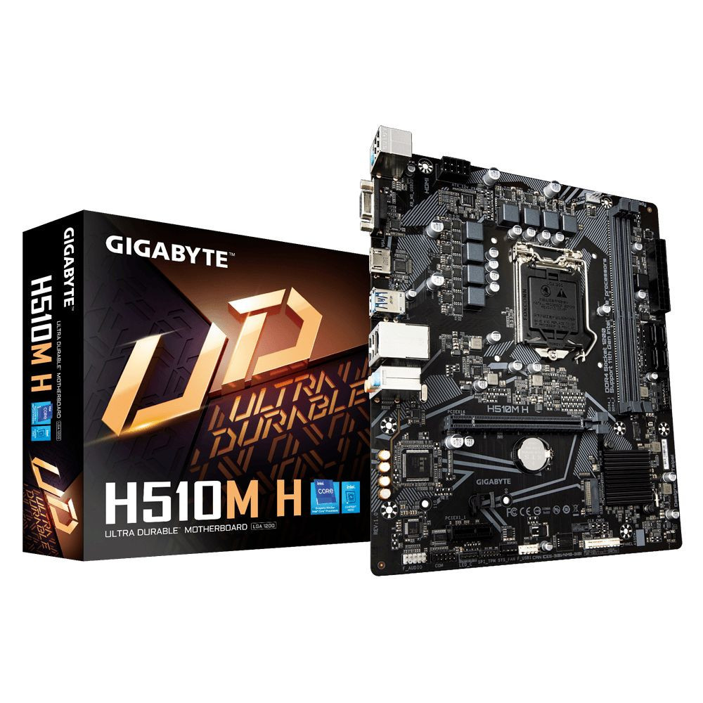 MAINBOARD GIGABYTE H510M H LGA1200 11GEN 2DDR4 USB3.2 MAINBOARD GIGABYTE H510M H LGA1200 11GEN 2DDR4 USB3.2
