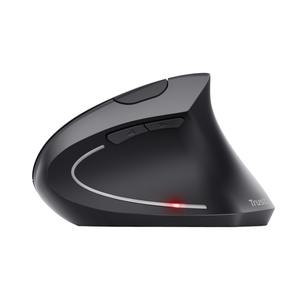 MOUSE WIRELESS VERTICAL TRUST VERTO NEGRO