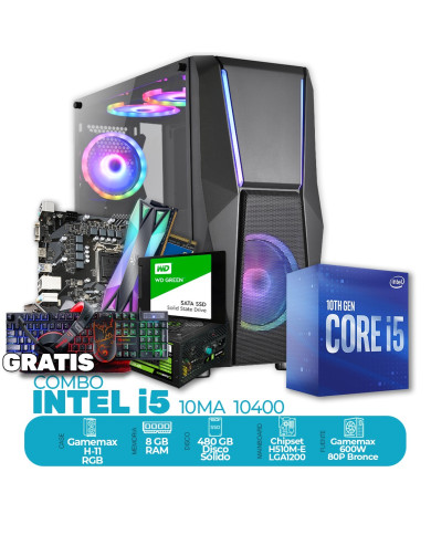 COMBO CORE i5 10MA / 8GB RAM / 480GB SSD / 600W