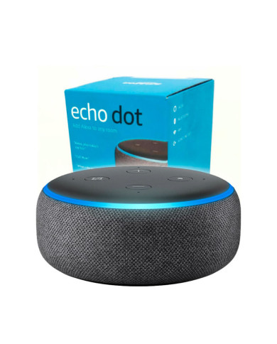 PARLANTE AMAZON ECHO DOT + ALEXA BLUETOOTH WIFI