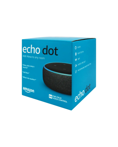 PARLANTE AMAZON ECHO DOT + ALEXA BLUETOOTH WIFI