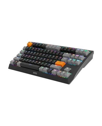 TECLADO MECANICO MARVO KG980A TKL RGB BLUE SWITVH GAMER
