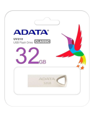 PENDRIVE 32 GB ADATA PLATEADO UV210