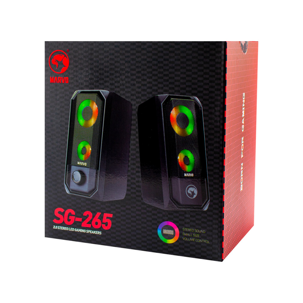 PARLANTES MARVO SG-265 USB RAINBOW 2,0 SG265