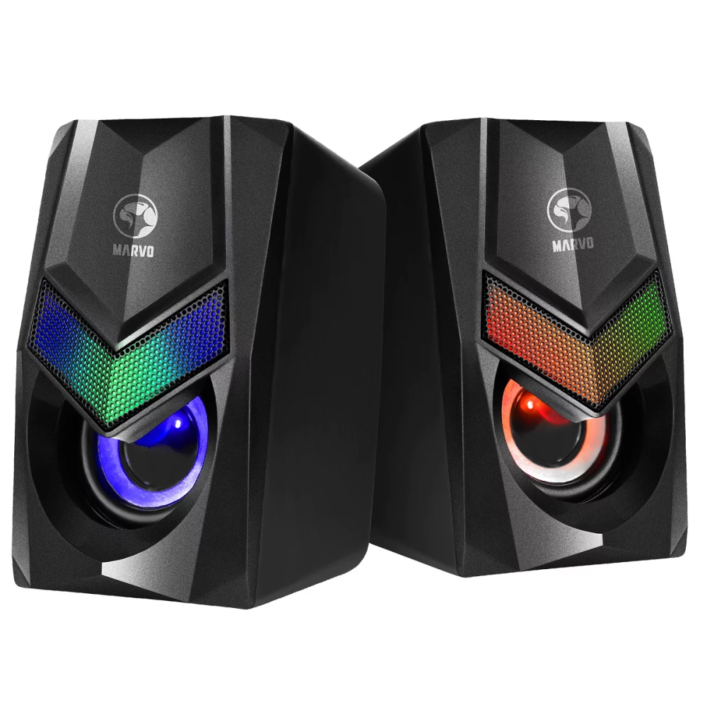 PARLANTES MARVO SG-118 USB 2,0 RAINBOW SG118