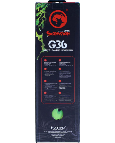 MOUSE PAD MARVO G36 XL ANTIDESLIZANTE