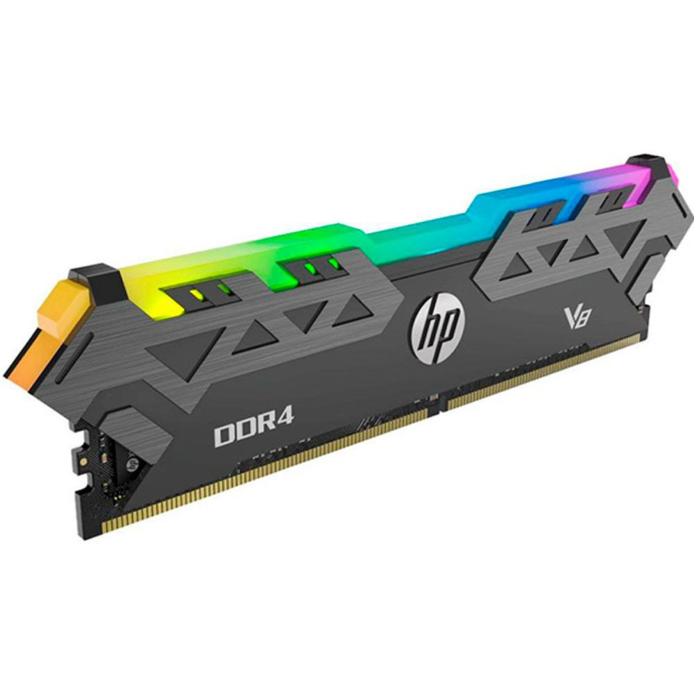 MEMORIA HP 8GB V8 DDR4 NEGRA RGB HYPER 3000MHz U-DIMM 1R*8 PC4