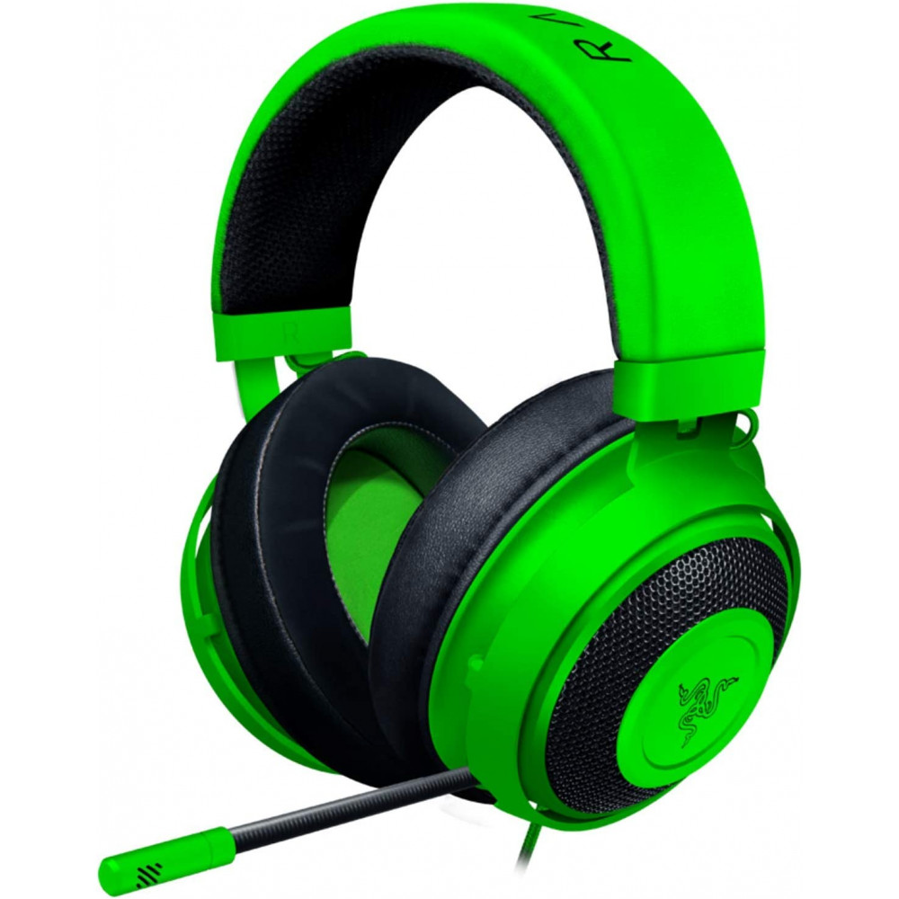 HEADSET GAMER RAZER KRAKEN VERDE MULTIPLATAFORMA