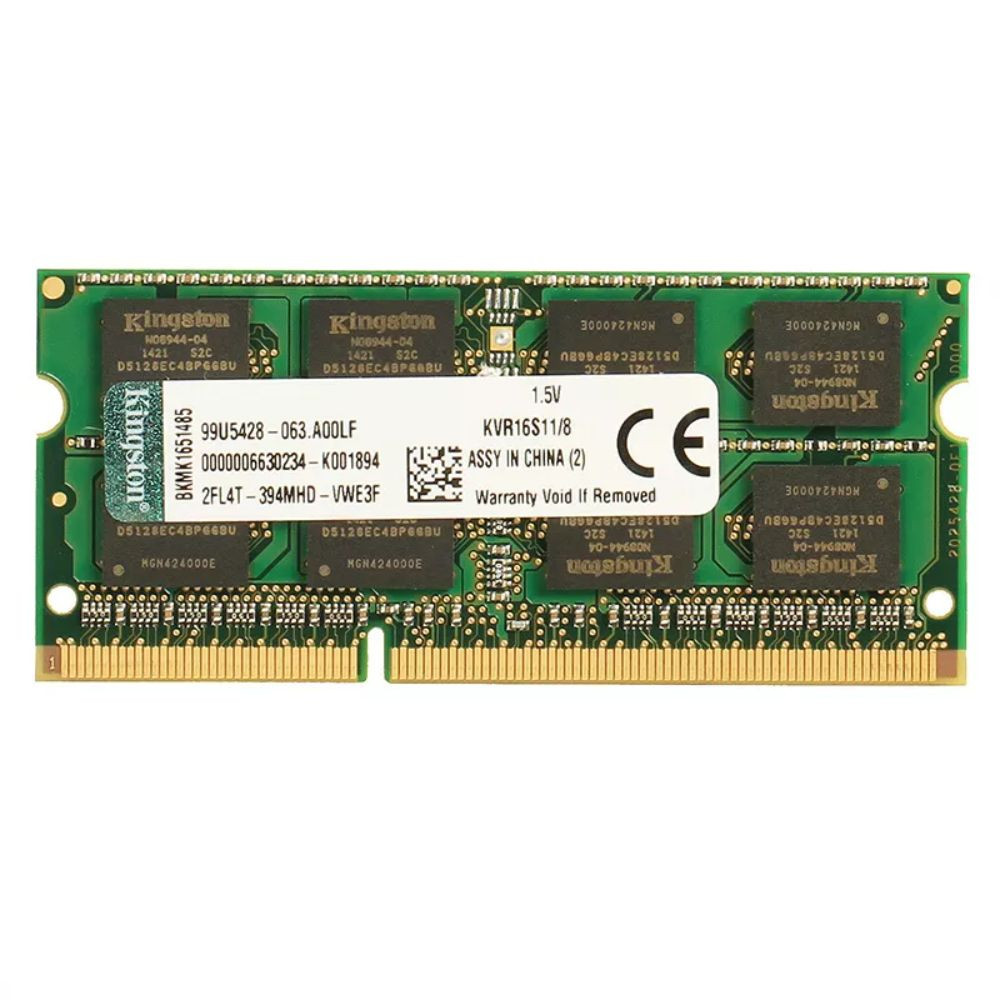 MEMORIA KINGSTON 4GB PC3L-12800 SODIMM KVR16LS11/8 CL11