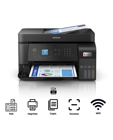 IMPRESORA EPSON L5590 ADF WiFi+FAX+ETHERNET T544 4300N 7300C