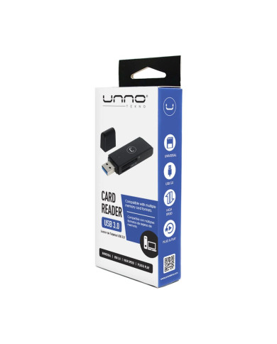 CARD READER UNNO CR1004BK USB3.0 P&P