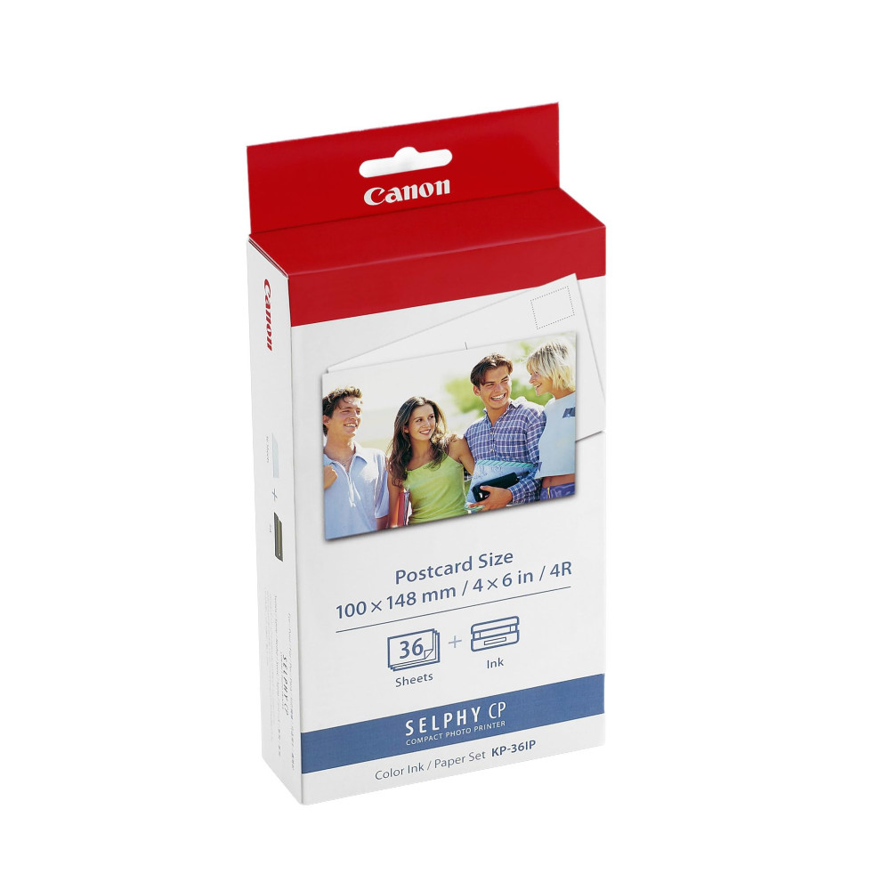 CARTUCHO FOTOGRAFICO CANON SELPHY KP-36ip 4X6 4R 36PAG