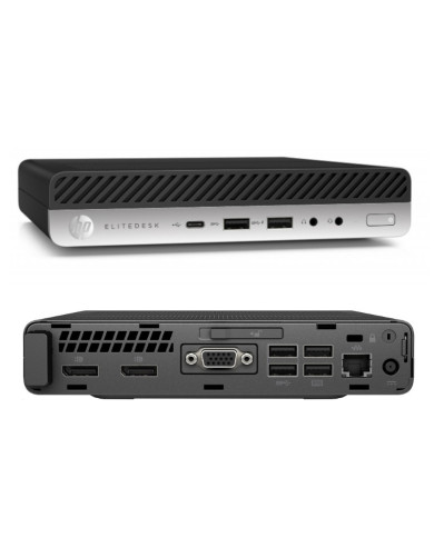 CPU HP ELITEONE 800-G3 MINI / CORE i5-6600 / 8GB RAM / 128GB SOLIDO CPU HP ELITEONE 800-G3 MINI / CORE i5-6600 / 8GB RAM / 128GB SOLIDO