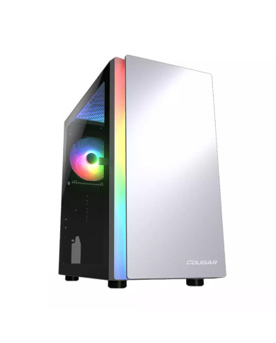 CASE COUGAR PURITY BLANCO RGB GAMER VIDRIO