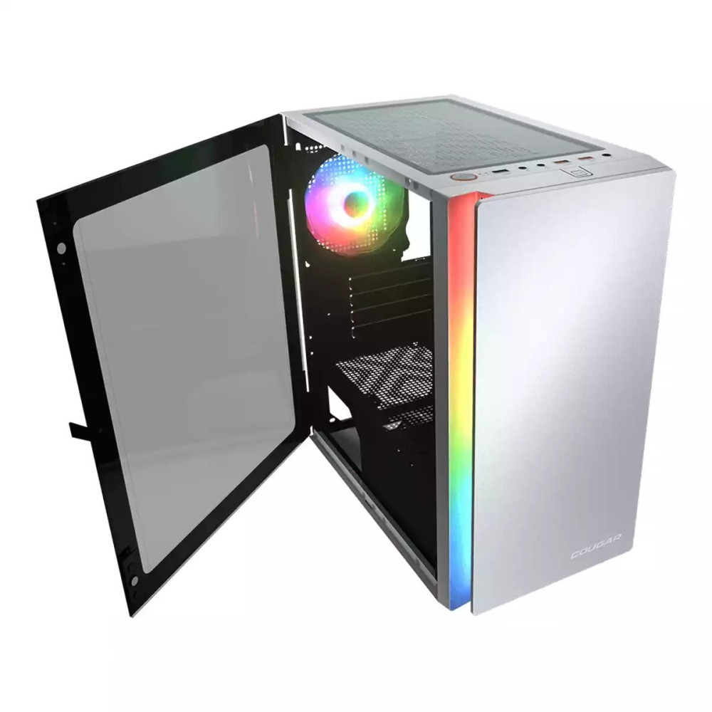 CASE COUGAR PURITY BLANCO RGB GAMER VIDRIO