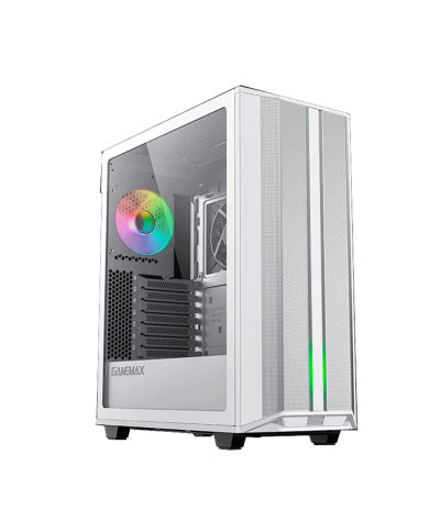 CASE GAMEMAX PRECISION BLANCO COC E-ATX VIDRIO