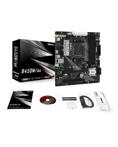 MAINBOARD ASROCK B450M/AC AM4 300/5000