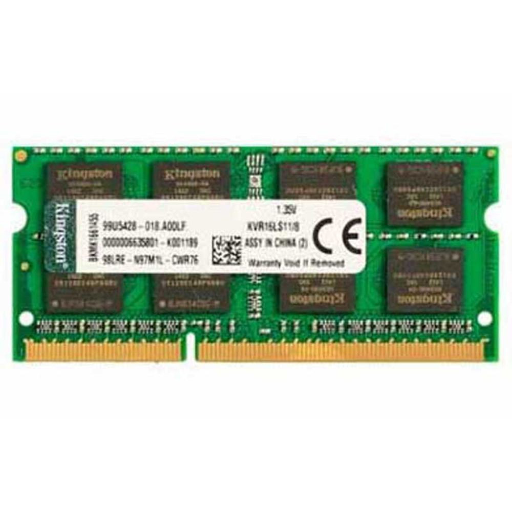 MEMORIA KINGSTON 8GB PC3L-12800 SODIMM KVR16LS11/8 CL11