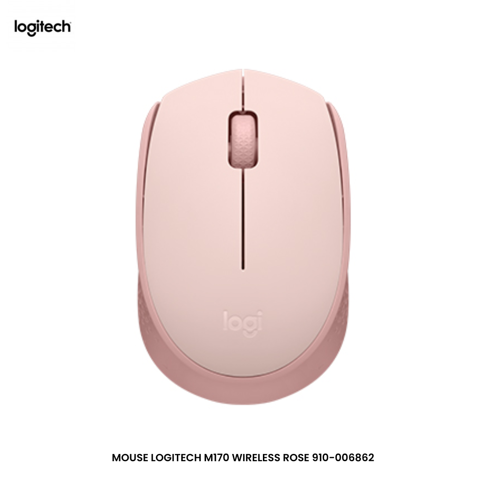 MOUSE LOGITECH M170 ROSADO WIRELESS