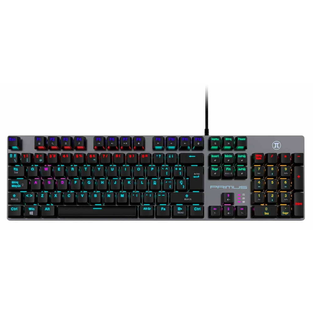 TECLADO PRIMUS BALLISTA90T USB MECANICO ILUMINADO GAMING ANTI-GHOSTING